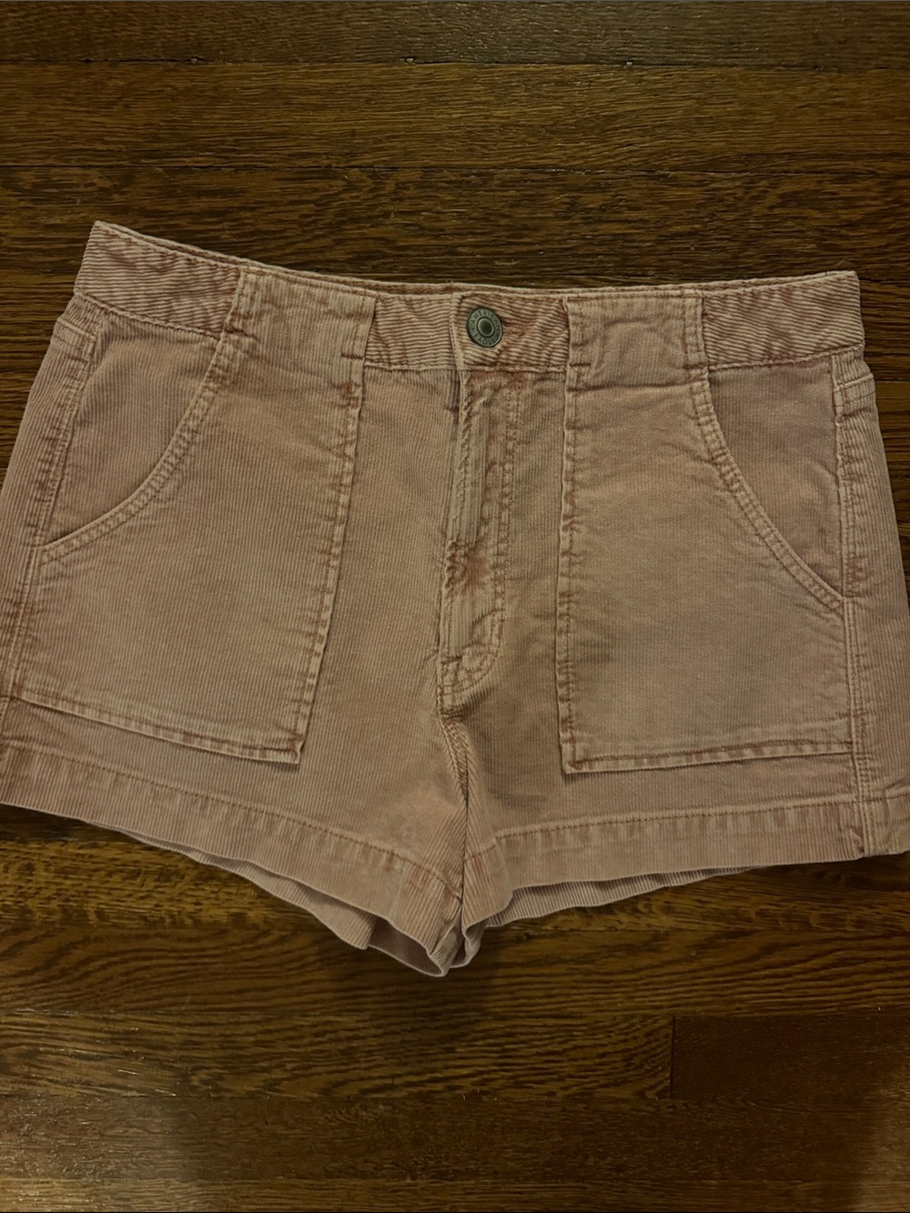 American Eagle Outfitters Corduroy Shorts in Dusty Rose, Size 8